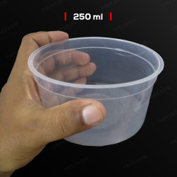 Curry Cups 250ml (Transparent)