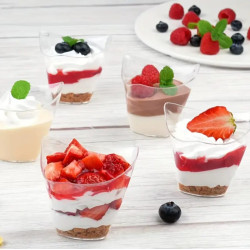 Acrylic Dessert Cup ( Cone) Acrylic Dessert Cup ( Cone)