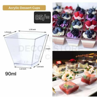 Acrylic Dessert Cup